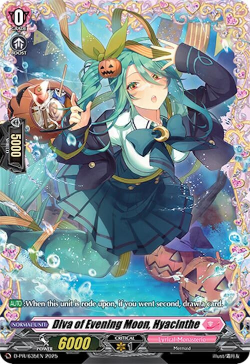 Image for Diva of Evening Moon, Hyacinthe (D Promo Cards) (D-PR/635EN) - Cardfight Vanguard