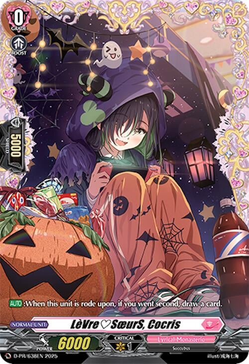 Image for LeVreSoeurS, Cocris (D Promo Cards) (D-PR/638EN) - Cardfight Vanguard