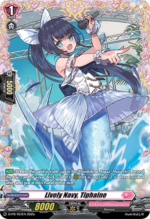 Image for Lively Navy, Tiphaine (D Promo Cards) (D-PR/707EN) - Cardfight Vanguard