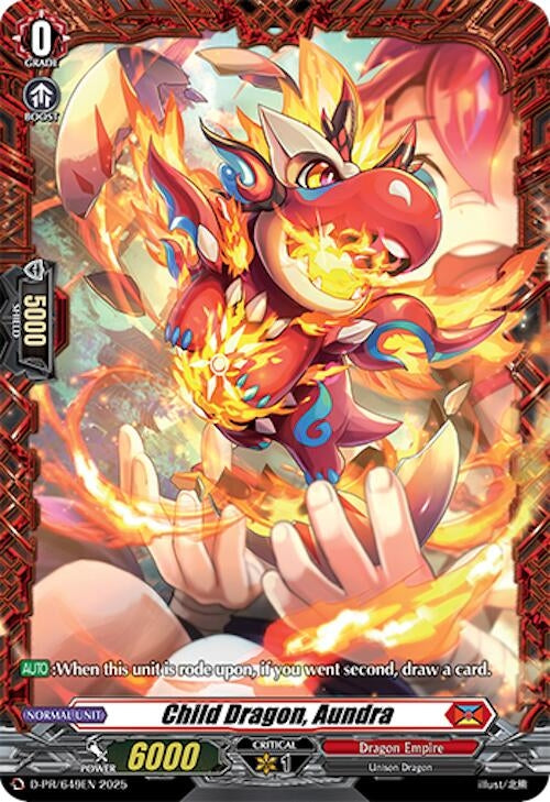 Image for Child Dragon, Aundra (D Promo Cards) (D-PR/649EN) - Cardfight Vanguard