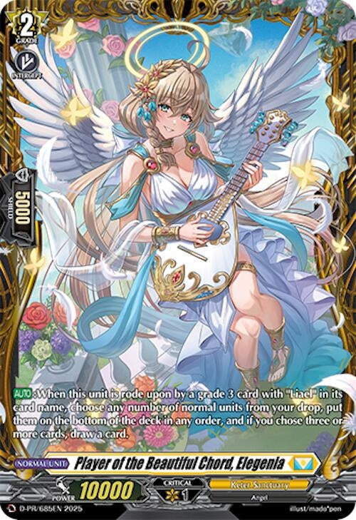 Image for Player of the Beautiful Chord, Elegenia (D Promo Cards) (D-PR/685EN) - Cardfight Vanguard
