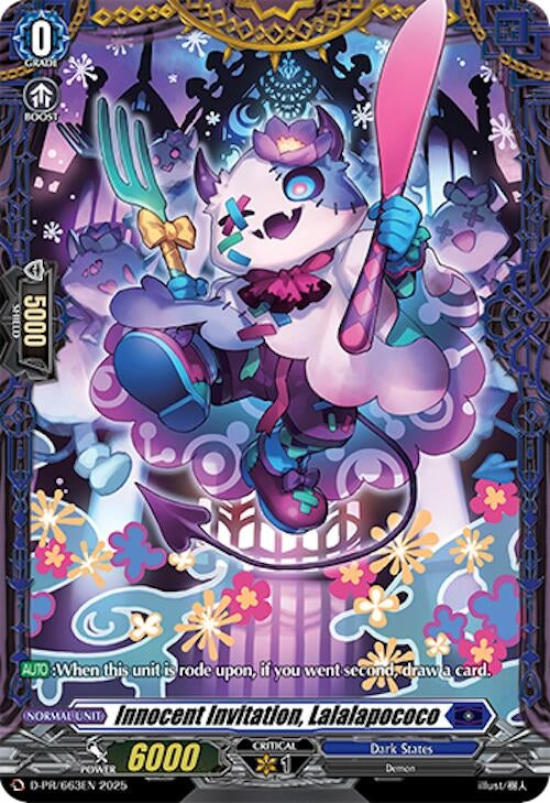 Image for Innocent Invitation, Lalalapococo (D Promo Cards) (D-PR/663EN) - Cardfight Vanguard