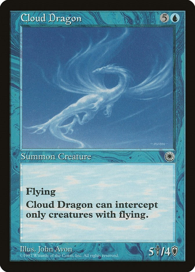 Image for Cloud Dragon (Portal) - Magic: The Gathering