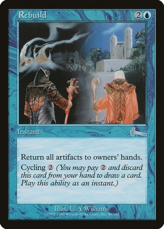 Image for Rebuild (Urza's Legacy) (40) - Magic: The Gathering