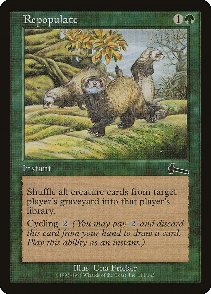 Image for Repopulate (Urza's Legacy) (111) - Magic: The Gathering