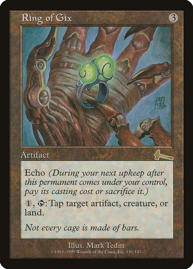 Image for Ring of Gix (Urza's Legacy) (131) - Magic: The Gathering