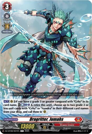 Image for Dragritter, Jumahs (DZ-BT08: Knights 0f Rebirth) (DZ-BT08/067EN) - Cardfight Vanguard