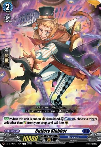 Image for Cutlery Stabber (DZ-BT08: Knights 0f Rebirth) (DZ-BT08/077EN) - Cardfight Vanguard