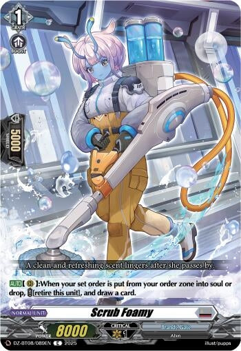 Image for Scrub Foamy (DZ-BT08: Knights 0f Rebirth) (DZ-BT08/089EN) - Cardfight Vanguard