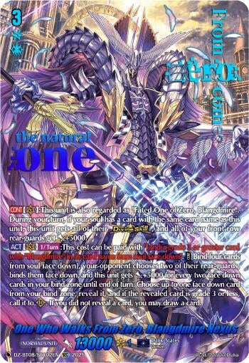 Image for One Who Walks From Zero, Blangdmire Nexus (SEC) (DZ-BT08: Knights 0f Rebirth) (DZ-BT08/SEC02EN) - Cardfight Vanguard