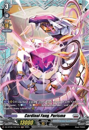 Image for Cardinal Fang, Purisma (FR) (DZ-BT08: Knights 0f Rebirth) (DZ-BT08/FR21EN) - Cardfight Vanguard