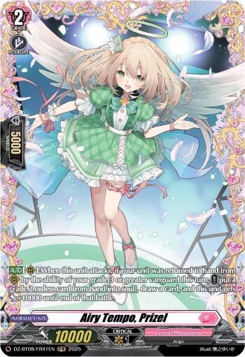 Image for Airy Tempo, Prizel (FR) (DZ-BT08: Knights 0f Rebirth) (DZ-BT08/FR41EN) - Cardfight Vanguard