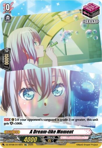 Image for A Dream-like Moment (DZ-BT08: Knights 0f Rebirth) (DZ-BT08/EX19EN) - Cardfight Vanguard