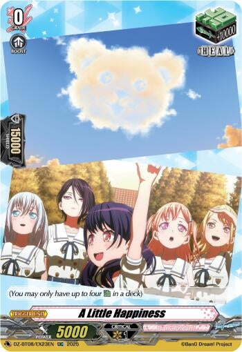 Image for A Little Happiness (DZ-BT08: Knights 0f Rebirth) (DZ-BT08/EX23EN) - Cardfight Vanguard