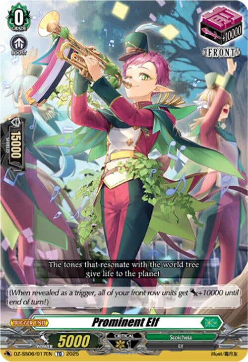 Image for Prominent Elf (DZ-SS06: Master Deckset -Urara Haneyama-) (DZ-SS06/017EN) - Cardfight Vanguard