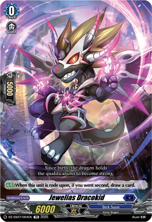 Image for Jewelias Dracokid (DZ-SS07: Master Deckset -Michiru Hazama-) (DZ-SS07/004EN) - Cardfight Vanguard