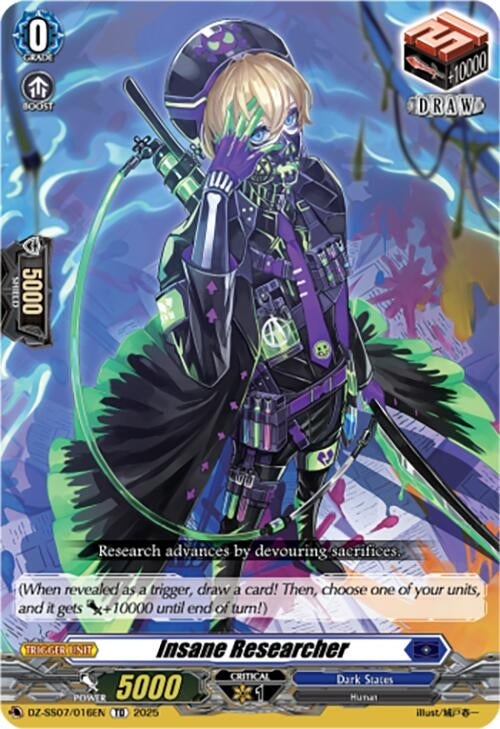 Image for Insane Researcher (DZ-SS07: Master Deckset -Michiru Hazama-) (DZ-SS07/016EN) - Cardfight Vanguard