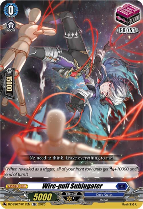 Image for Wire-pull Subjugater (DZ-SS07: Master Deckset -Michiru Hazama-) (DZ-SS07/017EN) - Cardfight Vanguard