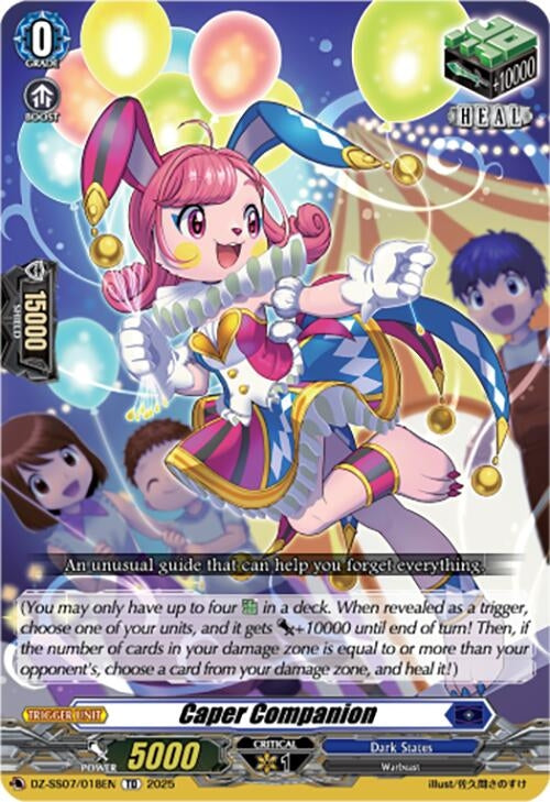 Image for Caper Companion (DZ-SS07: Master Deckset -Michiru Hazama-) (DZ-SS07/018EN) - Cardfight Vanguard