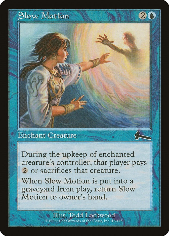 Image for Slow Motion (Urza's Legacy) (42) - Magic: The Gathering