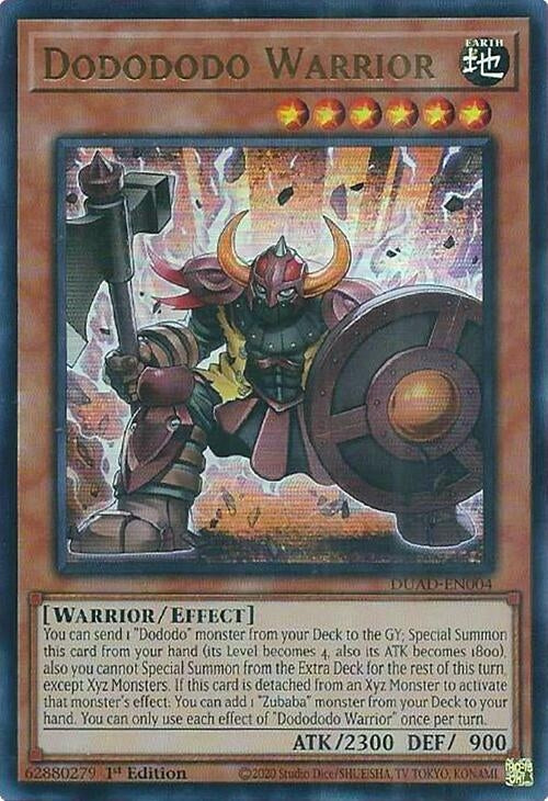 Image for Dodododo Warrior (Duelist's Advance) (DUAD-EN004) - YuGiOh