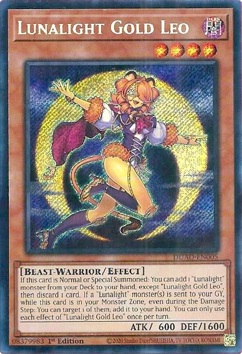 Image for Lunalight Gold Leo (Duelist's Advance) (DUAD-EN005) - YuGiOh