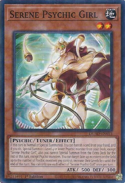 Image for Serene Psychic Girl (Duelist's Advance) (DUAD-EN013) - YuGiOh