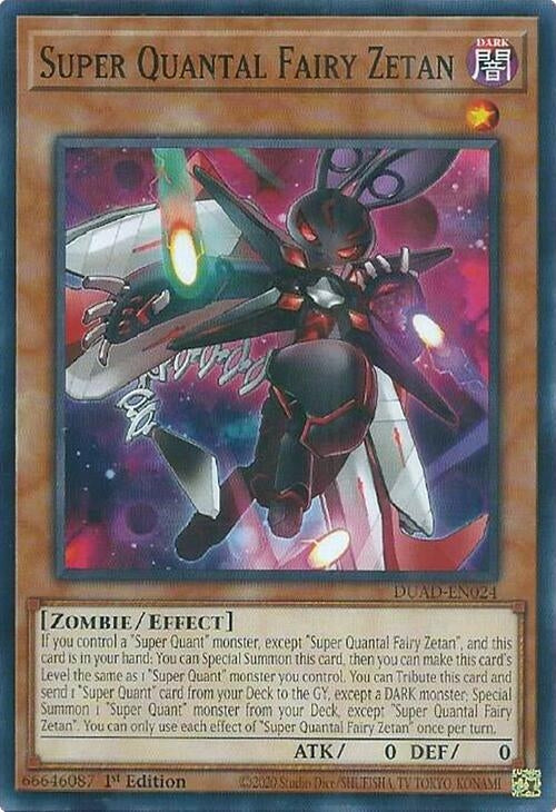 Image for Super Quantal Fairy Zetan (Duelist's Advance) (DUAD-EN024) - YuGiOh