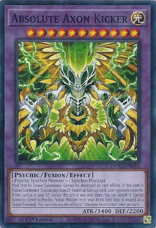 Image for Absolute Axon Kicker (Duelist's Advance) (DUAD-EN034) - YuGiOh
