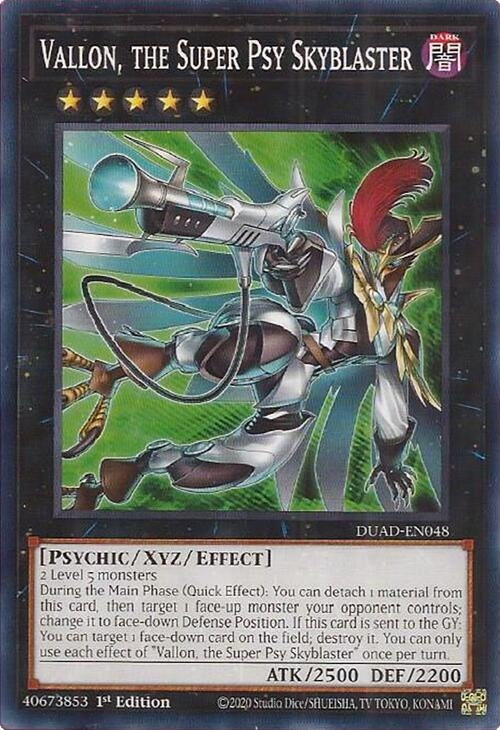 Image for Vallon, the Super Psy Skyblaster (Duelist's Advance) (DUAD-EN048) - YuGiOh