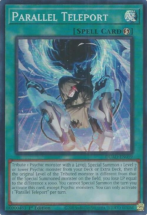 Image for Parallel Teleport (Duelist's Advance) (DUAD-EN059) - YuGiOh
