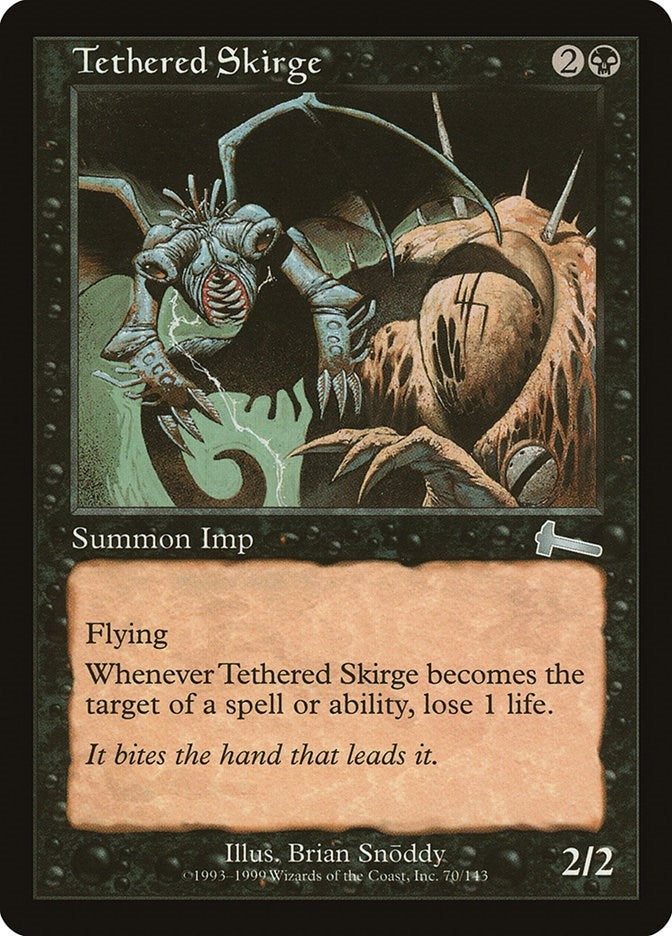 Image for Tethered Skirge (Urza's Legacy) (70) - Magic: The Gathering