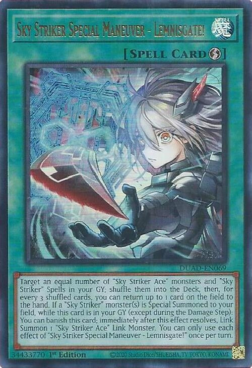 Image for Sky Striker Special Maneuver - Lemnisgate! (Duelist's Advance) (DUAD-EN069) - YuGiOh