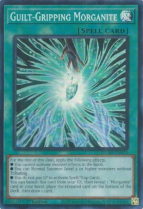 Image for Guilt-Gripping Morganite (Duelist's Advance) (DUAD-EN070) - YuGiOh