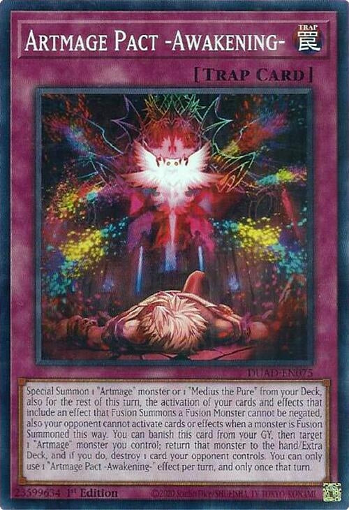 Image for Artmage Pact -Awakening- (Duelist's Advance) (DUAD-EN075) - YuGiOh