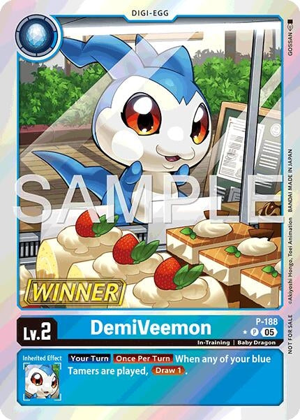 Image for DemiVeemon (Store Tournament 2025 Vol.3 Winner Pack) (Digimon Promotion Cards) (P-188 P) - Digimon Card Game