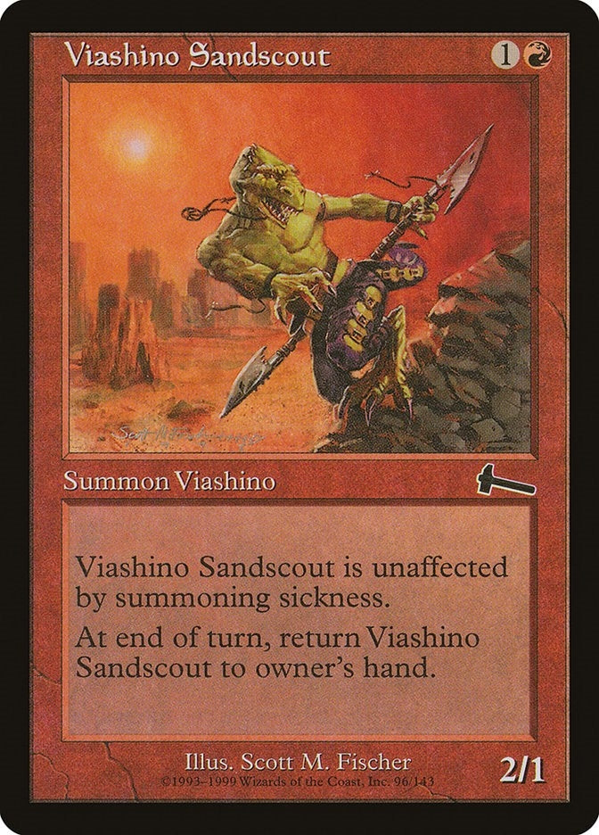 Image for Viashino Sandscout (Urza's Legacy) (96) - Magic: The Gathering