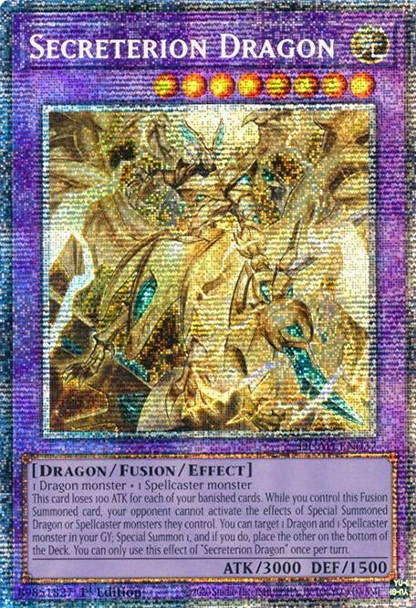 Image for Secreterion Dragon (Starlight Rare) (Duelist's Advance) (DUAD-EN037) - YuGiOh