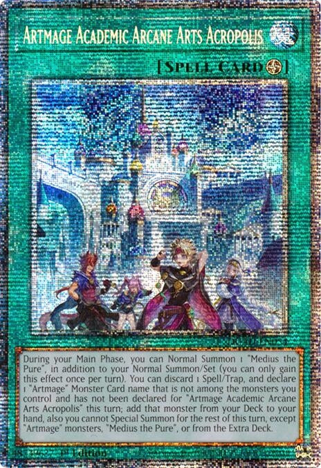 Image for Artmage Academic Arcane Arts Acropolis (Starlight Rare) (Duelist's Advance) (DUAD-EN054) - YuGiOh