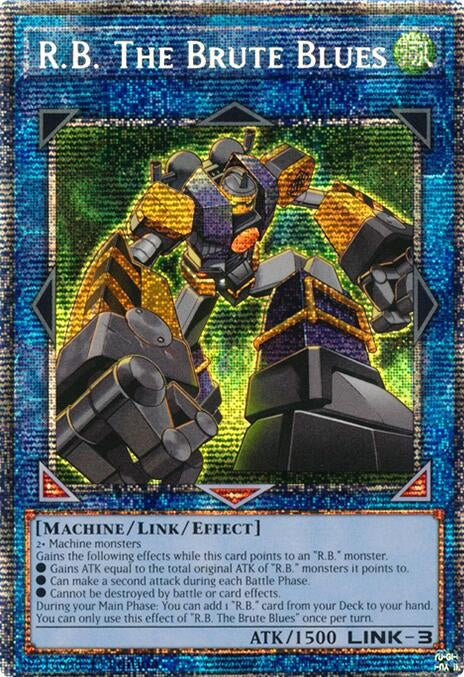Image for R.B. The Brute Blues (Starlight Rare) (Duelist's Advance) (DUAD-EN094) - YuGiOh
