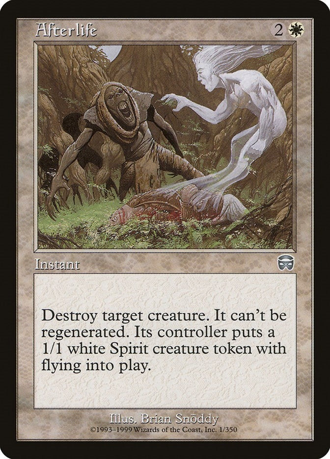 Image for Afterlife (Mercadian Masques) (1) - Magic: The Gathering