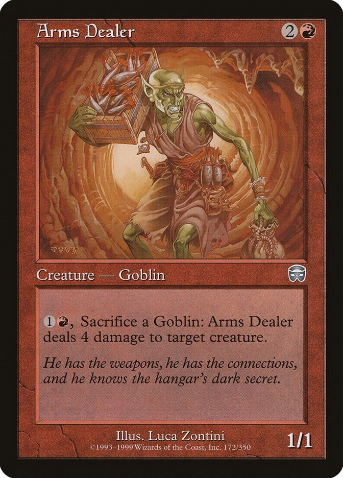 Image for Arms Dealer (Mercadian Masques) (172) - Magic: The Gathering