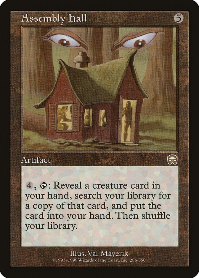 Image for Assembly Hall (Mercadian Masques) (286) - Magic: The Gathering
