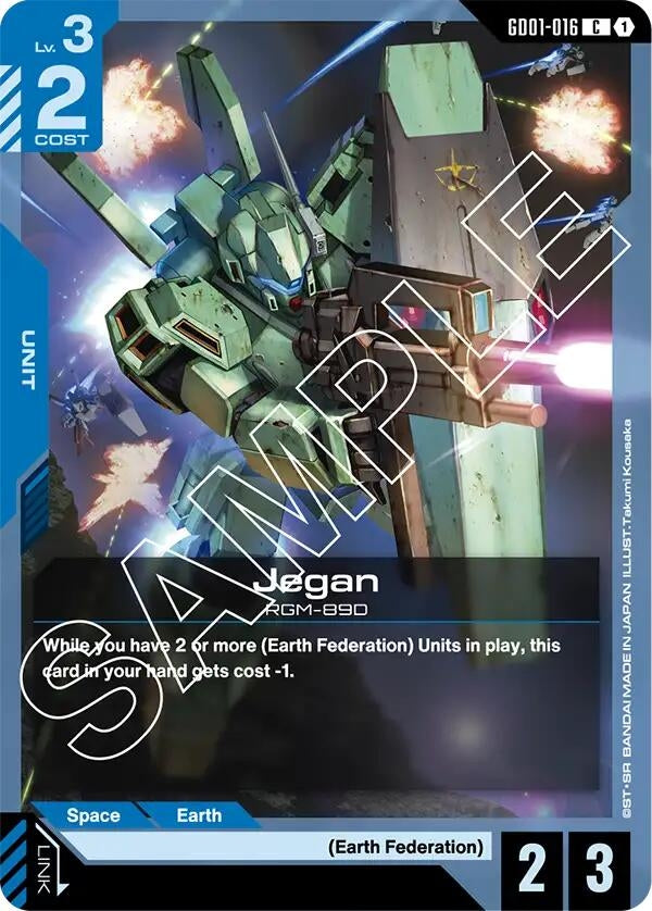 Image for Jegan (Newtype Rising) (GD01-016) - Gundam Card Game