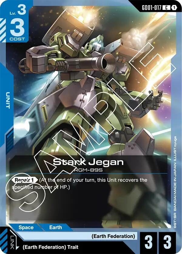 Image for Stark Jegan (Newtype Rising) (GD01-017) - Gundam Card Game