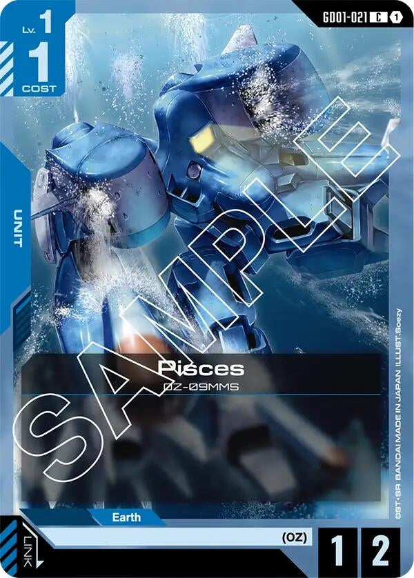 Image for Pisces (Newtype Rising) (GD01-021) - Gundam Card Game