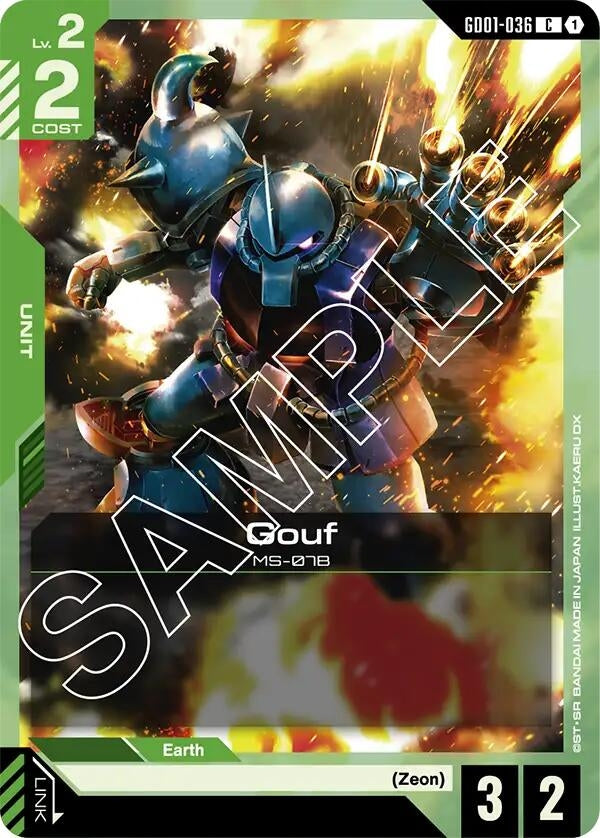 Image for Gouf (Newtype Rising) (GD01-036) - Gundam Card Game