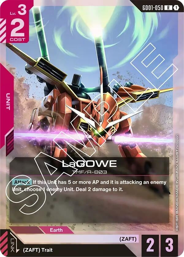 Image for LaGOWE (Newtype Rising) (GD01-050) - Gundam Card Game