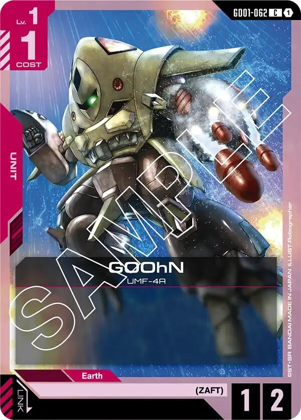 Image for GOOhN (Newtype Rising) (GD01-062) - Gundam Card Game