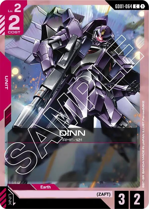 Image for DINN (Newtype Rising) (GD01-064) - Gundam Card Game